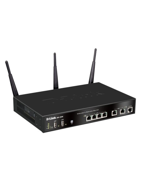 D-Link DSR-1000N router wireless Gigabit Ethernet Nero