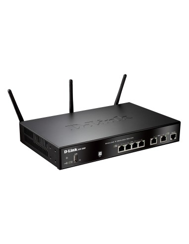 D-Link DSR-500N router wireless Gigabit Ethernet Nero