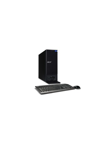 Acer Aspire 990 DDR3-SDRAM i3-2120 Midi Tower Intel® Core™ i3 4 GB 500 GB Windows 7 Home Premium PC Nero