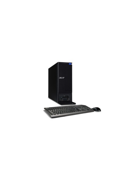 Acer Aspire 990 DDR3-SDRAM i3-2120 Midi Tower Intel® Core™ i3 4 GB 500 GB Windows 7 Home Premium PC Nero