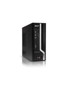 Acer Veriton X X4610G DDR3-SDRAM i3-2120 Intel® Core™ i3 4 GB 500 GB Windows 7 Professional PC Nero