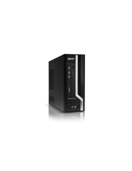 Acer Veriton X X4610G DDR3-SDRAM i3-2120 Intel® Core™ i3 4 GB 500 GB Windows 7 Professional PC Nero
