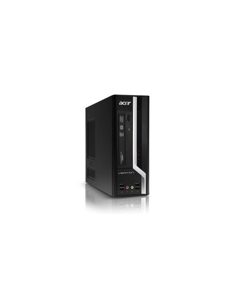 Acer Veriton X 2610G DDR3-SDRAM i3-2120 Intel® Core™ i3 2 GB 500 GB Windows 7 Professional PC Nero