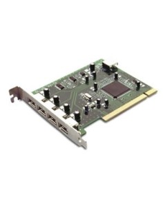 D-Link 5-Port USB 2.0 PCI Card scheda di interfaccia e adattatore