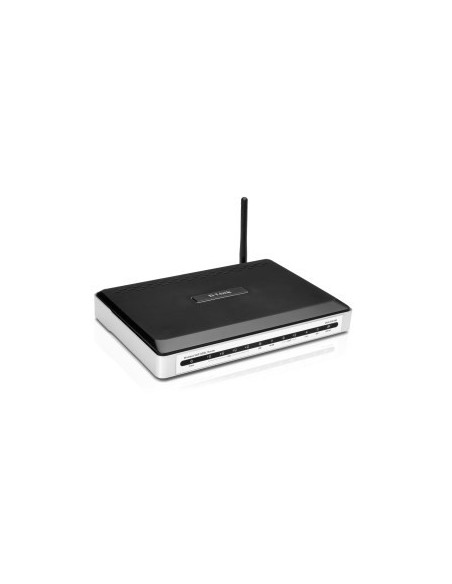 D-Link DVA-G3670B WI router wireless Fast Ethernet 4G Nero, Argento