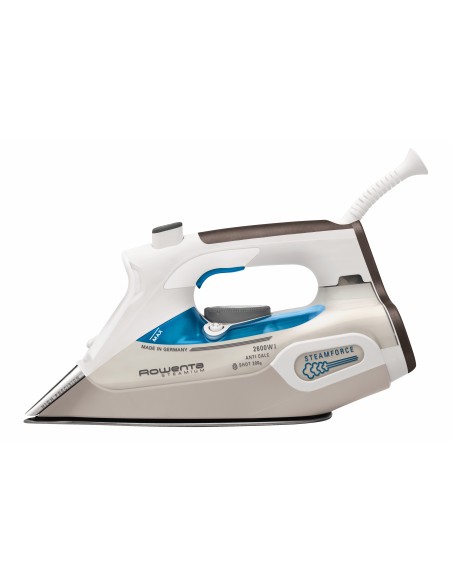 Rowenta Steamium Ferro da stiro a secco e a vapore 2600 W Blu, Bianco