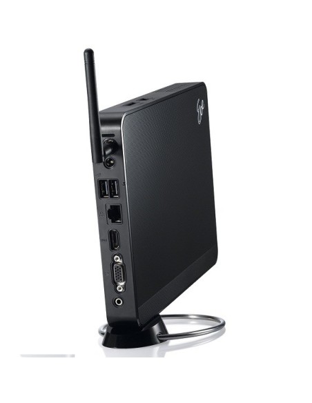 ASUS EeeBox PC EB1012P-B0520 PC DDR2-SDRAM D510 SFF Intel Atom® 2 GB 250 GB Mini PC Nero