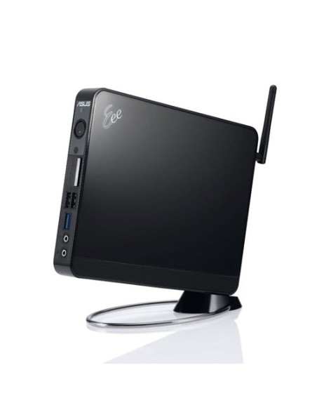 ASUS EeeBox PC EB1012P DDR2-SDRAM D510 Mini PC Intel Atom® 2 GB 320 GB Windows 7 Home Premium Nero