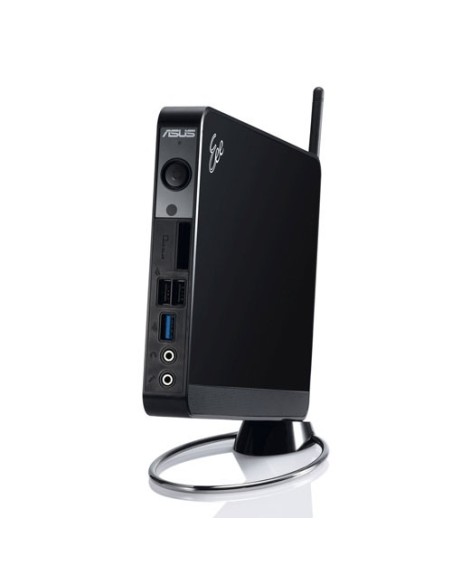 ASUS EeeBox PC EB1012P DDR2-SDRAM D510 Mini PC Intel Atom® 2 GB 320 GB Windows 7 Home Premium Nero