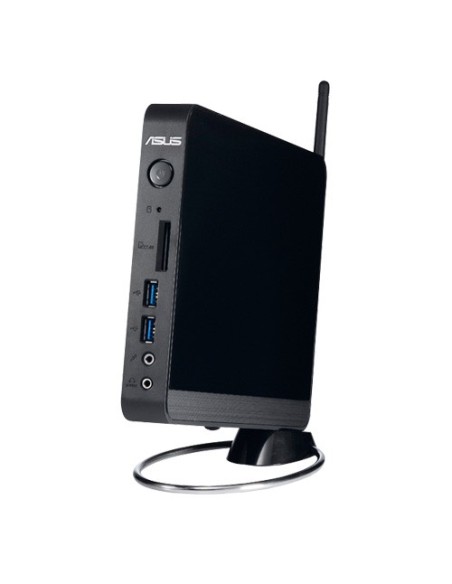 ASUS EeeBox PC EB1021-B0210 PC DDR3-SDRAM E-450 USFF AMD Dual-Core 2 GB 320 GB HDD FreeDOS Mini PC Nero