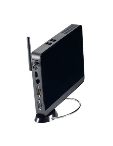 ASUS EeeBox PC EB1021-B0210 PC DDR3-SDRAM E-450 USFF AMD Dual-Core 2 GB 320 GB HDD FreeDOS Mini PC Nero