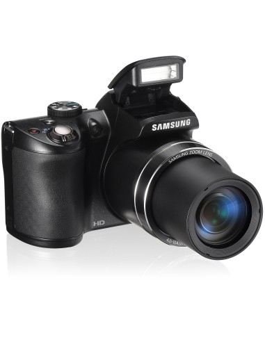 Samsung WB WB100 Fotocamera compatta 16,2 MP CCD 4608 x 3456 Pixel Nero