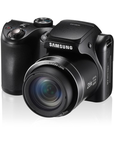 Samsung WB WB100 Fotocamera compatta 16,2 MP CCD 4608 x 3456 Pixel Nero