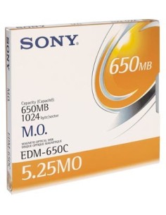 Sony 5.25” Magneto-Optical Disc of 650MB Magneto optical disk