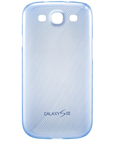 Samsung EFC-1G6SBECSTD custodia per cellulare 12,2 cm (4.8") Cover Blu, Traslucido