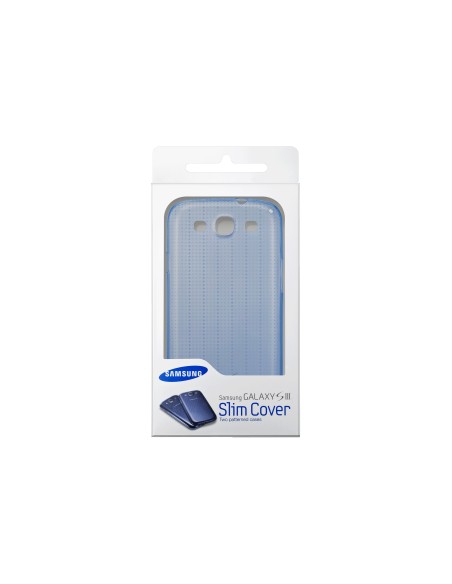 Samsung EFC-1G6SWECSTD custodia per cellulare 12,2 cm (4.8") Cover Blu, Traslucido