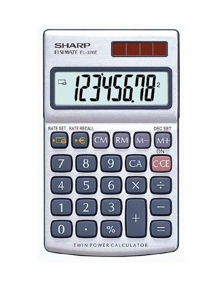 Sharp EL-326E calcolatrice Tasca Calcolatrice di base