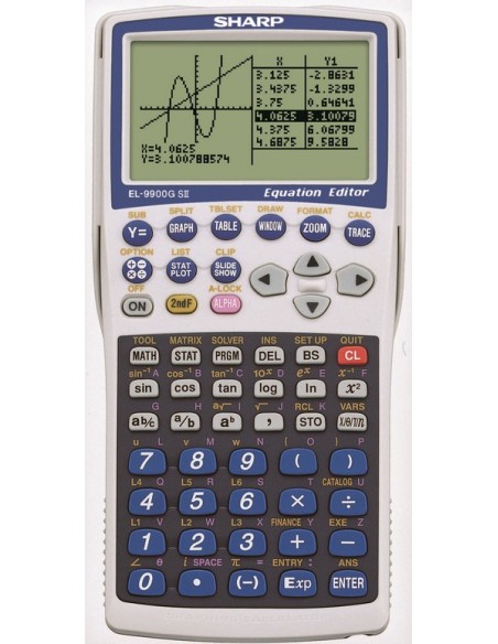 Sharp EL-9900 calcolatrice Tasca Calcolatrice scientifica Blu, Bianco Sharp EL-9900 calcolatrice Tasca Calcolatrice scientifica Blu, Bianco