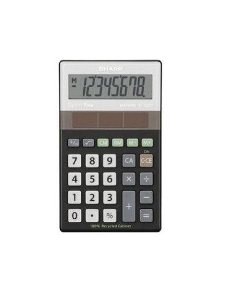 Sharp EL-R277BBK calcolatrice Desktop Nero