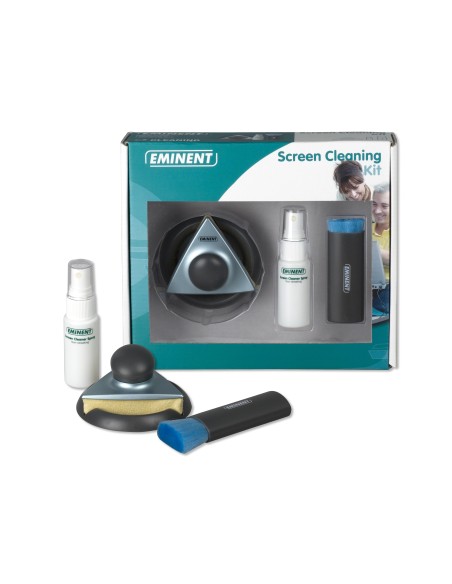 Eminent Screen Cleaning Kit LCD TFT Plasma Panni umidi e asciutti per la pulizia dell'apparecchiatura