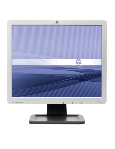 HP Compaq LE1711 43,2 cm (17") 1280 x 1024 Pixel LED Nero, Argento