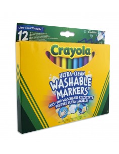 Crayola CF12LAVABILISSIMI- PEN.LLI P.TAMAXI Lavabilissimi punta maxi 58-8329 0071662083298 DIDATTICA E SCUOLA 2