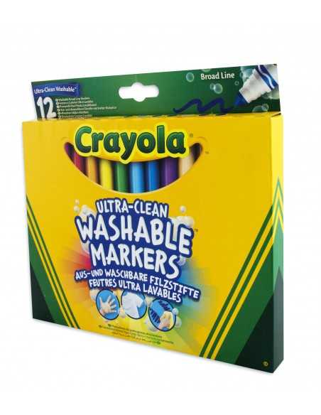 Crayola CF12LAVABILISSIMI- PEN.LLI P.TAMAXI Lavabilissimi punta maxi 58-8329 0071662083298 DIDATTICA E SCUOLA