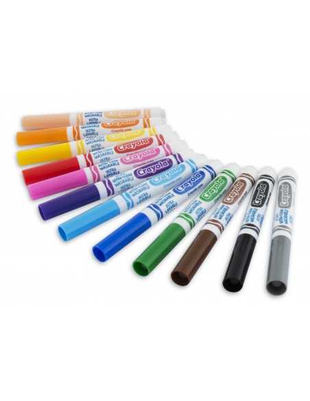 Crayola CF12LAVABILISSIMI- PEN.LLI P.TAMAXI Lavabilissimi punta maxi 58-8329 0071662083298 DIDATTICA E SCUOLA
