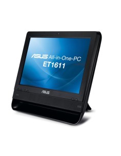 ASUS ET1611PUT-B0610 All-in-One PC Intel Atom® 39,6 cm (15.6") 1366 x 768 Pixel Touch screen 1 GB DDR3-SDRAM 320 GB HDD FreeDOS