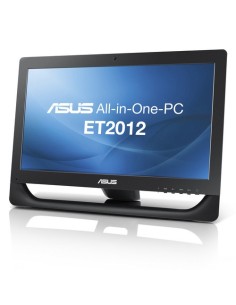 ASUS ET ET2012AUTB-B002C 50,8 cm (20") 1600 x 900 Pixel Touch screen 4 GB DDR3-SDRAM 500 GB HDD Windows 7 Home Premium Nero