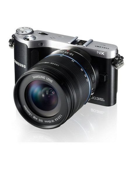 Samsung NX NX210 + 18-55mm MILC 20,3 MP CMOS 5472 x 3648 Pixel Nero, Argento