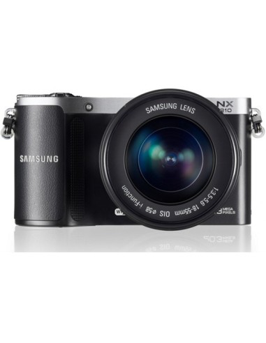 Samsung NX NX210 + 18-55mm MILC 20,3 MP CMOS 5472 x 3648 Pixel Nero, Argento