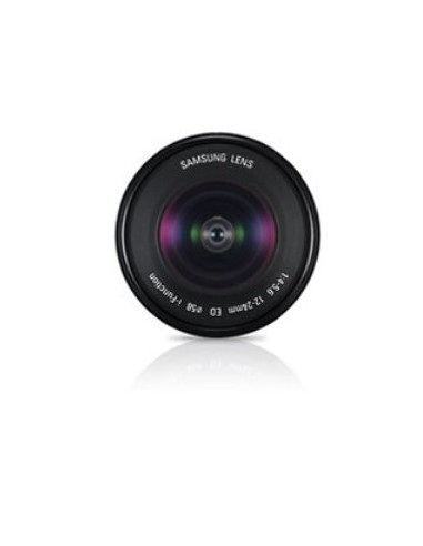 Samsung EX-W1224ANB obiettivo per fotocamera SLR Obiettivo con zoom grandangolare Nero