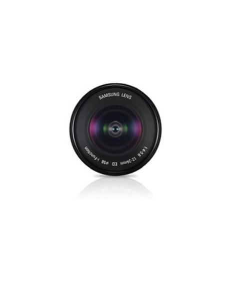 Samsung EX-W1224ANB obiettivo per fotocamera SLR Obiettivo con zoom grandangolare Nero