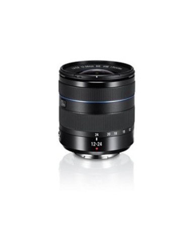 Samsung EX-W1224ANB obiettivo per fotocamera SLR Obiettivo con zoom grandangolare Nero