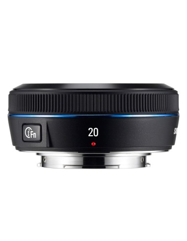 Samsung 20mm F2.8 i-Function MILC Obiettivo ampio Nero
