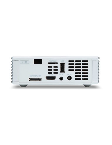 Acer K130 videoproiettore Proiettore a raggio standard 300 ANSI lumen DLP WXGA (1280x800) Bianco