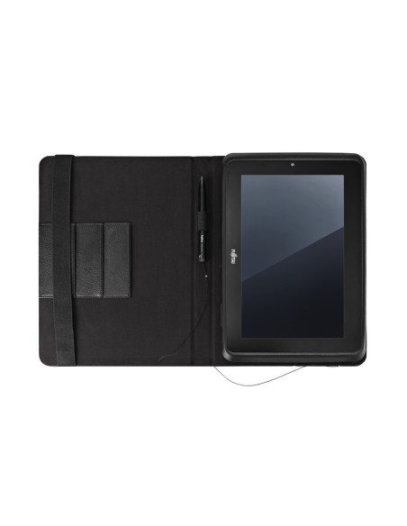 Fujitsu Folio Case TPU Cradle borsa per notebook 25,6 cm (10.1") Custodia a tasca Nero