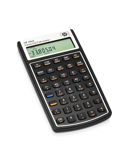 HP 10bII calcolatrice Tasca Calcolatrice finanziaria Nero, Bianco