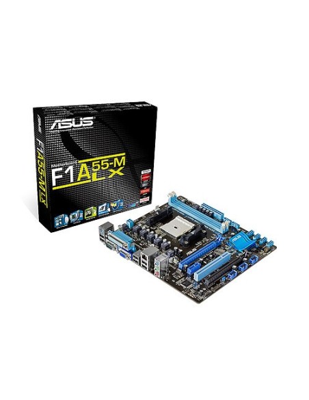ASUS F1A55-M LX AMD A55 Socket FM1 micro ATX