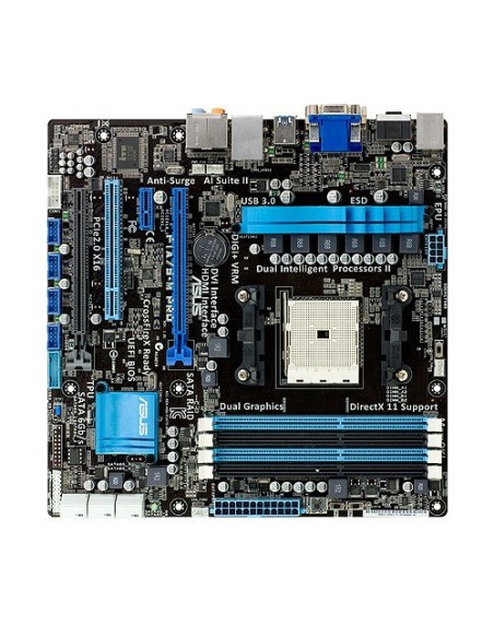 ASUS F1A75-M PRO AMD A75 Socket FM1 mini ATX