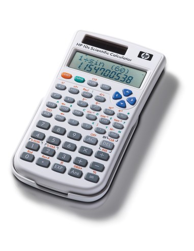 HP 10s calcolatrice Tasca Calcolatrice scientifica Grigio, Bianco