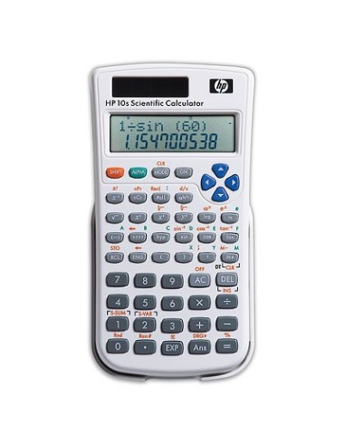 HP 10s calcolatrice Tasca Calcolatrice scientifica Grigio, Bianco