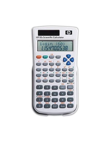 HP 10s calcolatrice Tasca Calcolatrice scientifica Grigio, Bianco