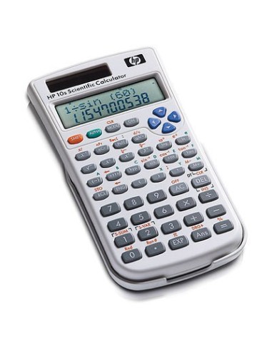 HP 10s calcolatrice Tasca Calcolatrice scientifica Grigio, Bianco