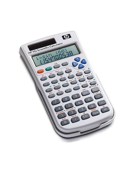 HP 10s calcolatrice Tasca Calcolatrice scientifica Grigio, Bianco