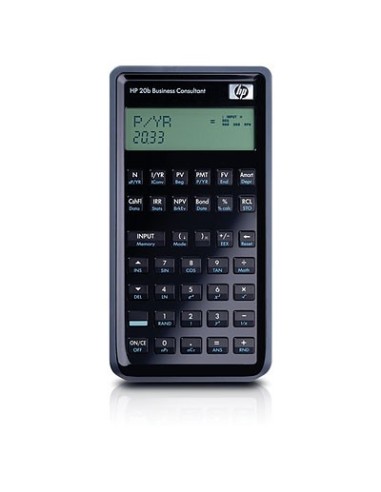 HP 20b calcolatrice Tasca Calcolatrice finanziaria Nero