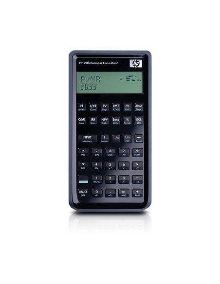 HP 20b calcolatrice Tasca Calcolatrice finanziaria Nero