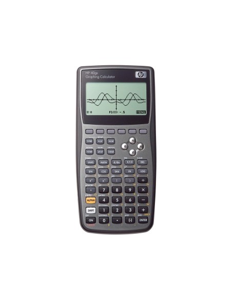 HP 40gs calcolatrice Tasca Calcolatrice scientifica Nero, Argento