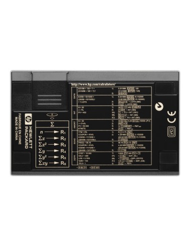 HP 12c calcolatrice Desktop Calcolatrice finanziaria Nero
